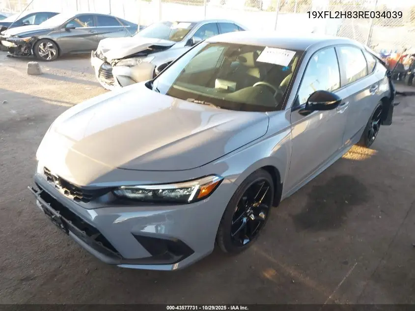 19XFL2H83RE034039 2024 Honda Civic Sport