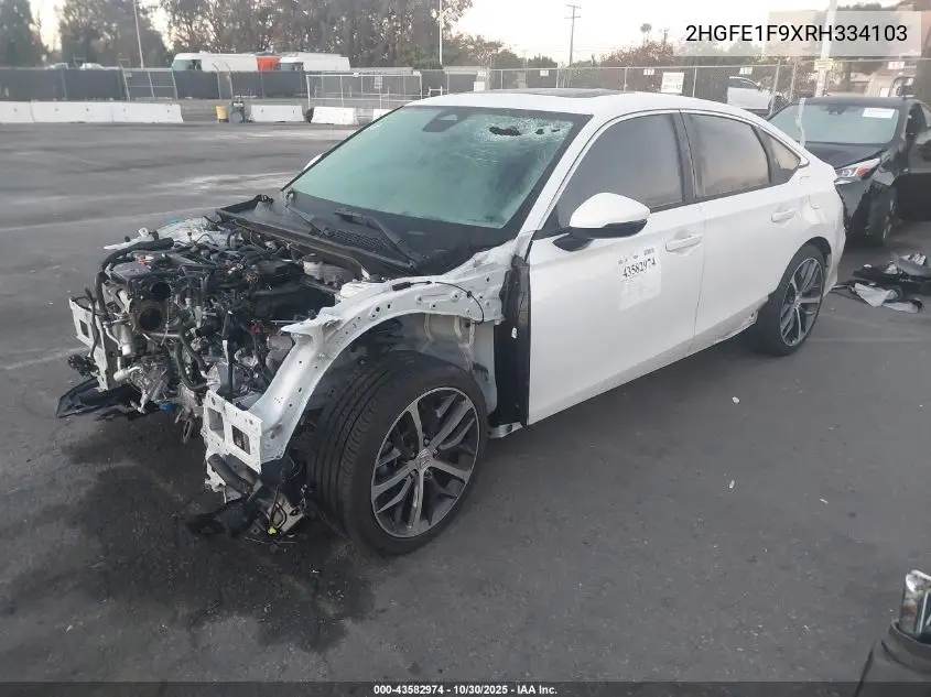 2HGFE1F9XRH334103 2024 Honda Civic Touring