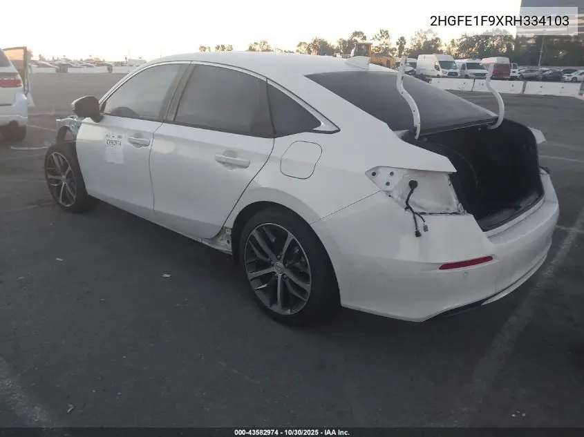 2HGFE1F9XRH334103 2024 Honda Civic Touring