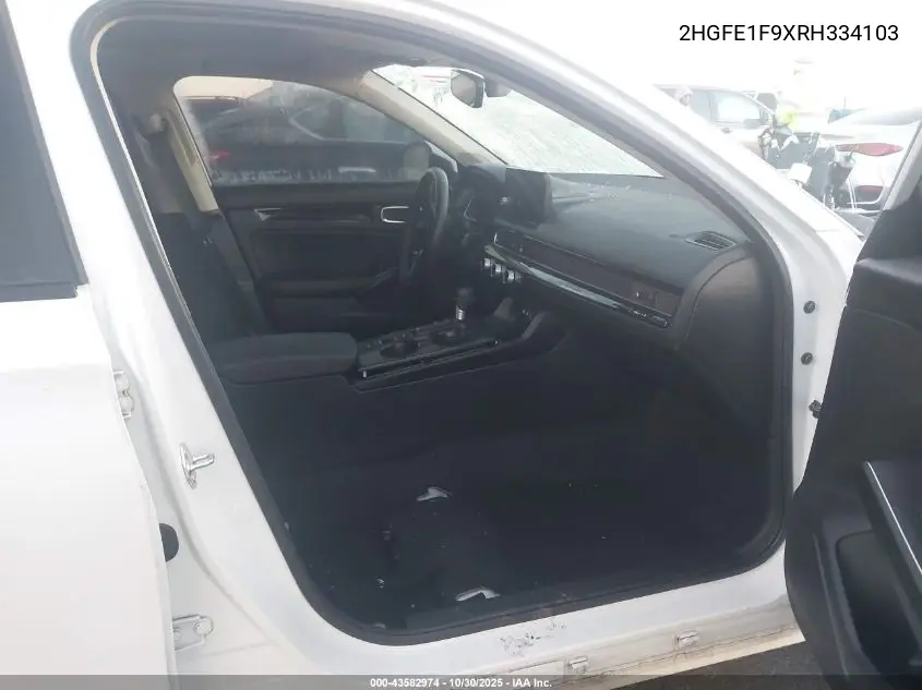 2HGFE1F9XRH334103 2024 Honda Civic Touring