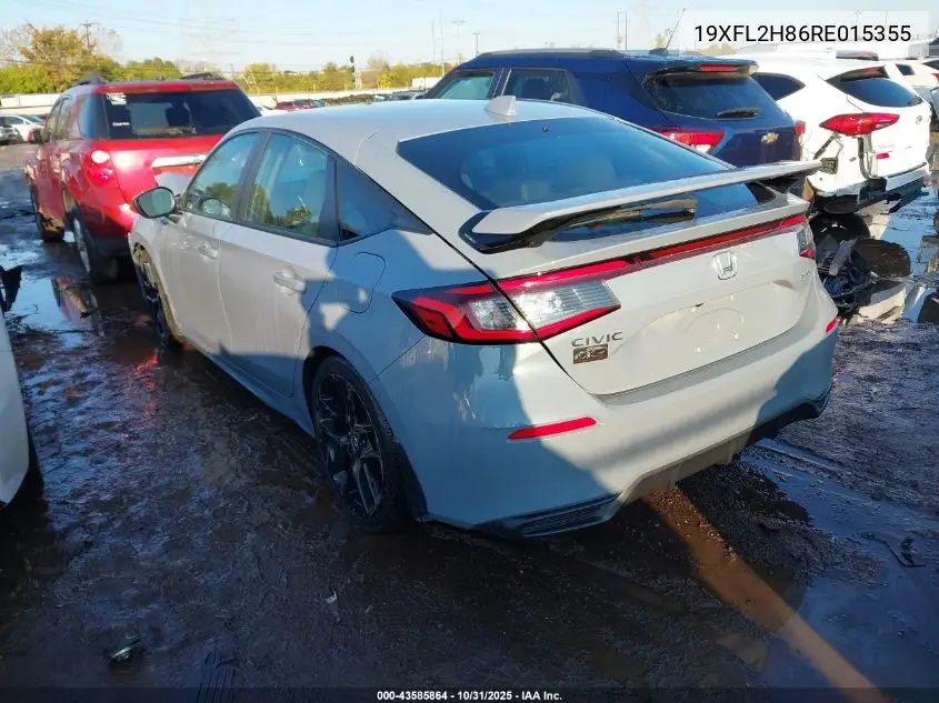 19XFL2H86RE015355 2024 Honda Civic Sport