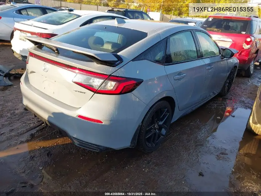 19XFL2H86RE015355 2024 Honda Civic Sport