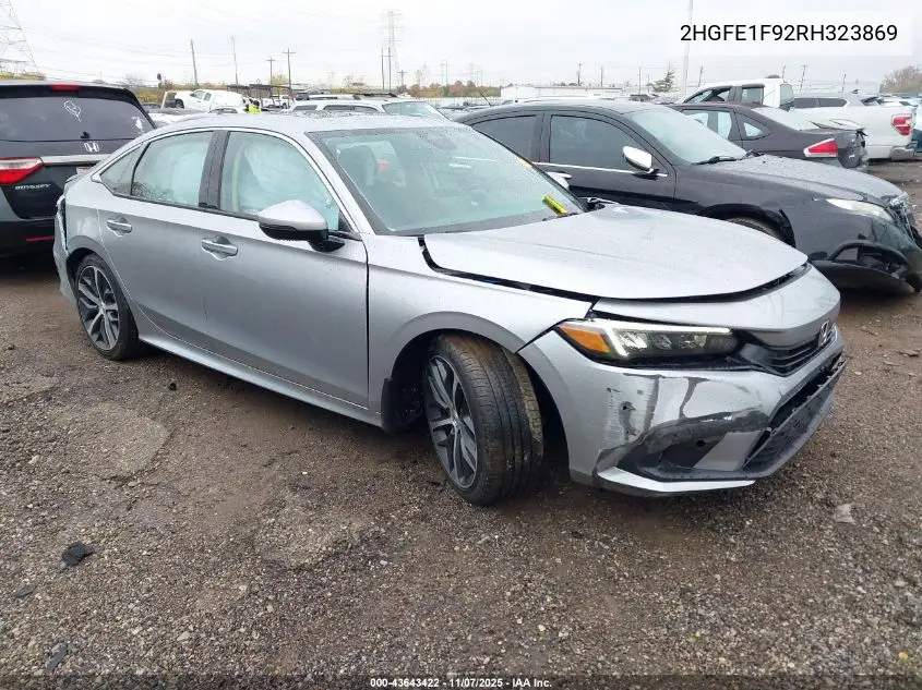 2HGFE1F92RH323869 2024 Honda Civic Touring