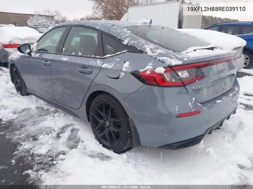 19XFL2H88RE039110 2024 Honda Civic Sport