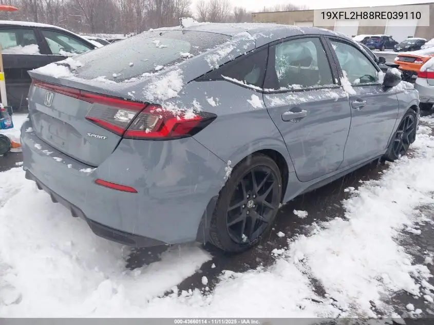 19XFL2H88RE039110 2024 Honda Civic Sport