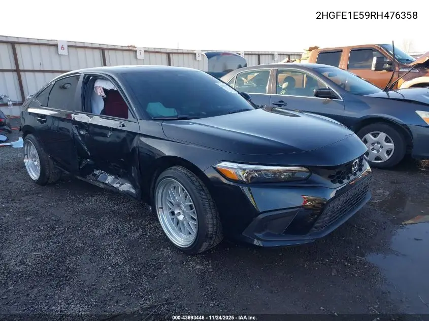 2HGFE1E59RH476358 2024 Honda Civic Si Sedan