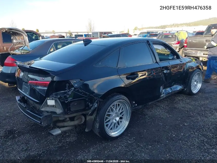 2HGFE1E59RH476358 2024 Honda Civic Si Sedan