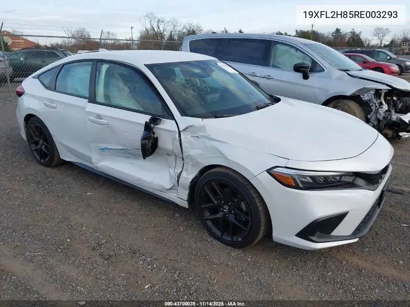 19XFL2H85RE003293 2024 Honda Civic Sport