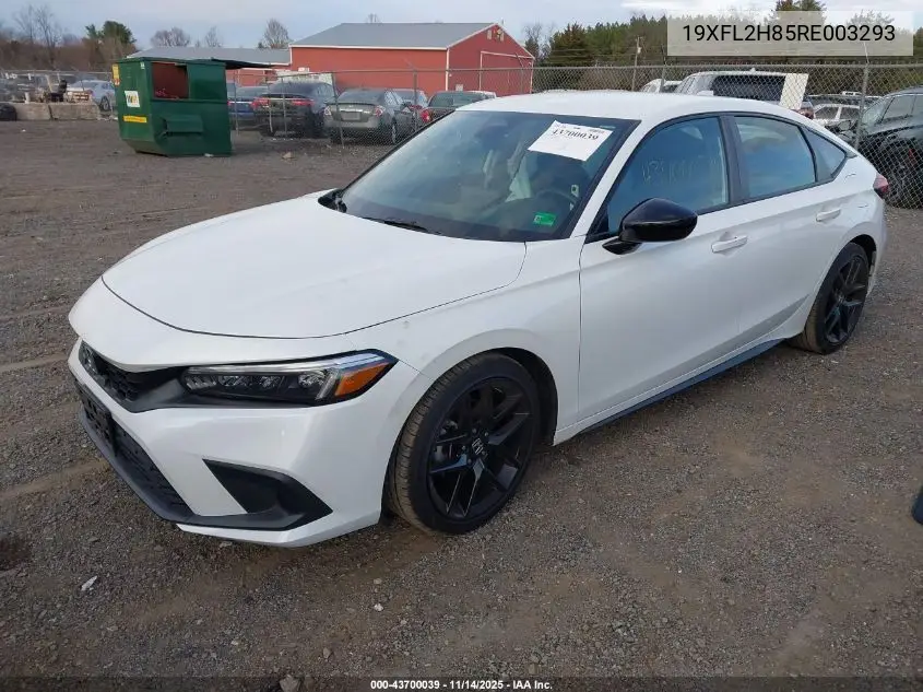 19XFL2H85RE003293 2024 Honda Civic Sport