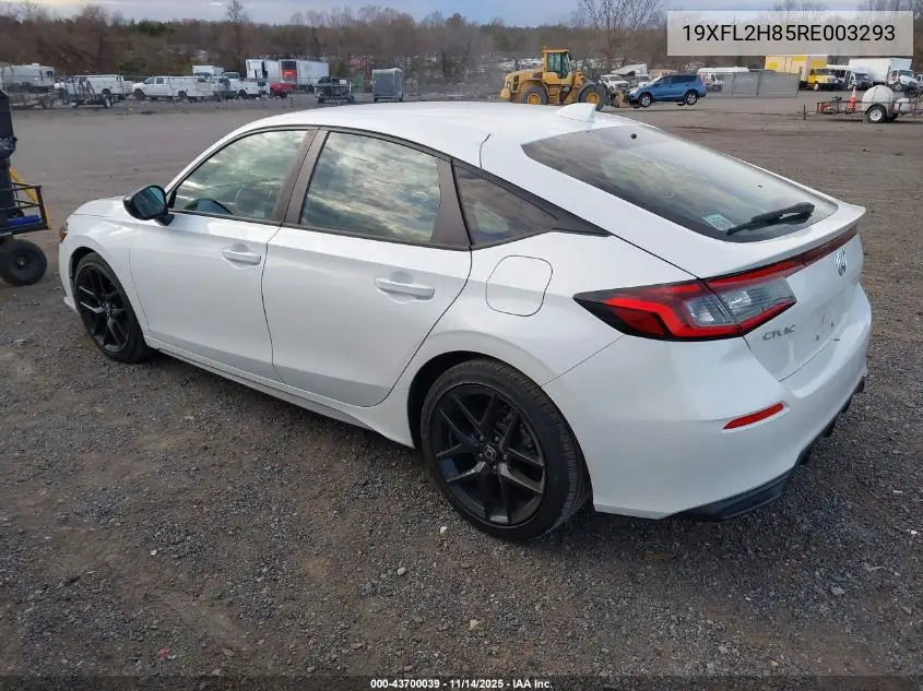 19XFL2H85RE003293 2024 Honda Civic Sport