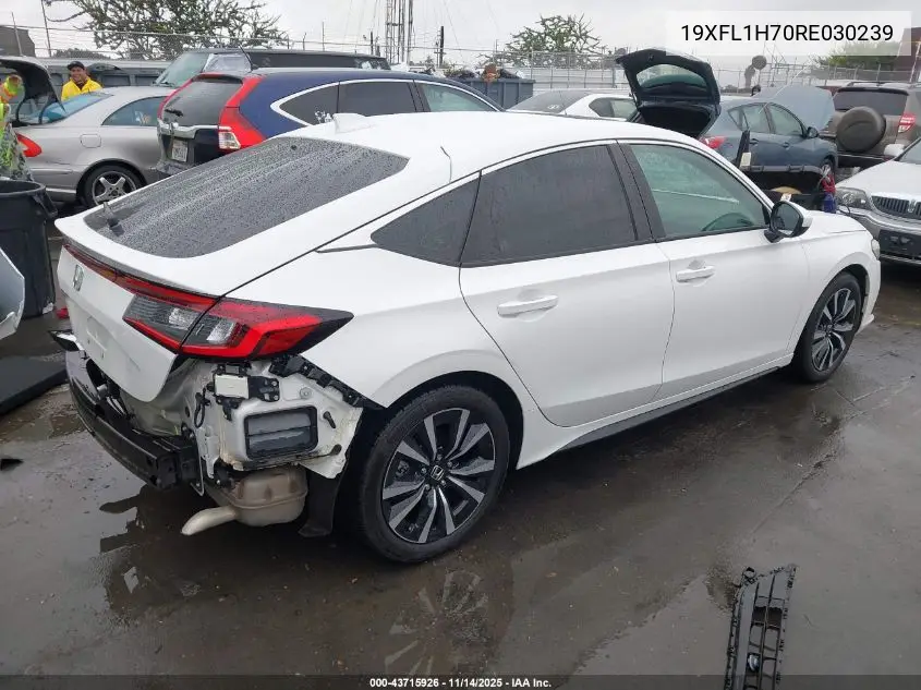19XFL1H70RE030239 2024 Honda Civic Ex-L