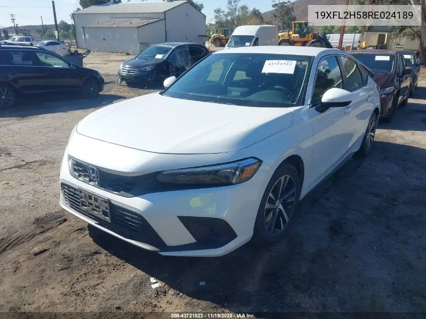 19XFL2H58RE024189 2024 Honda Civic Lx