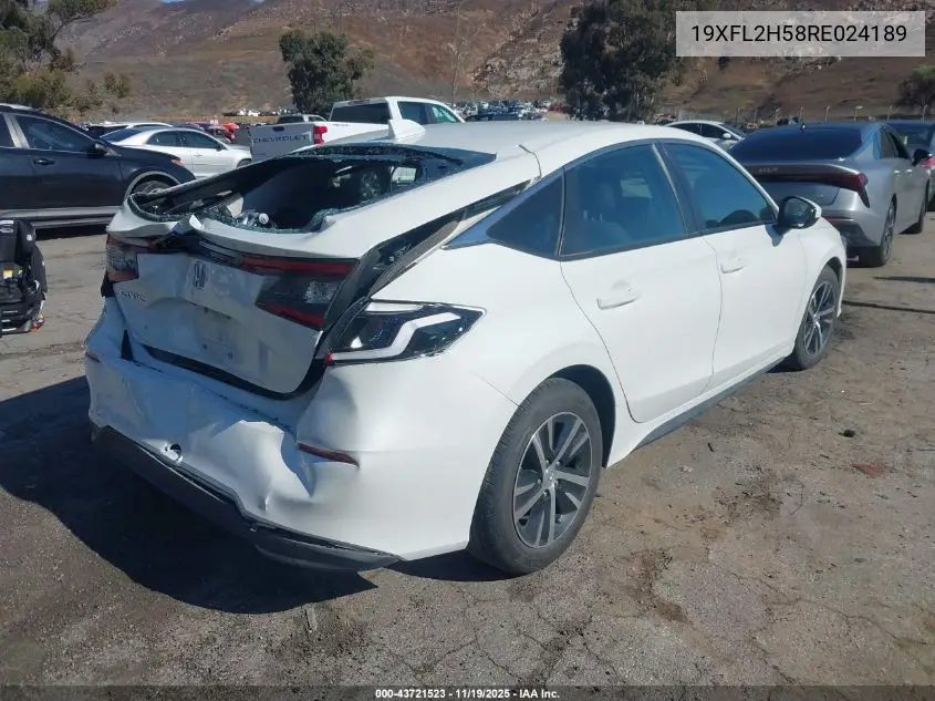 19XFL2H58RE024189 2024 Honda Civic Lx