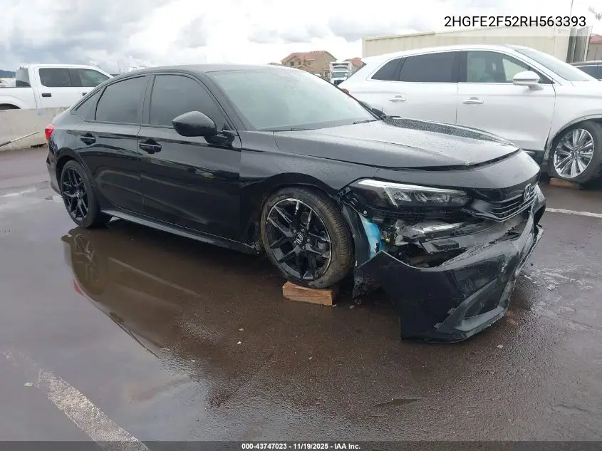 2HGFE2F52RH563393 2024 Honda Civic Sport