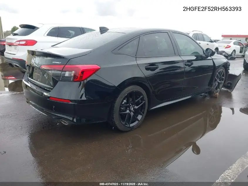 2HGFE2F52RH563393 2024 Honda Civic Sport