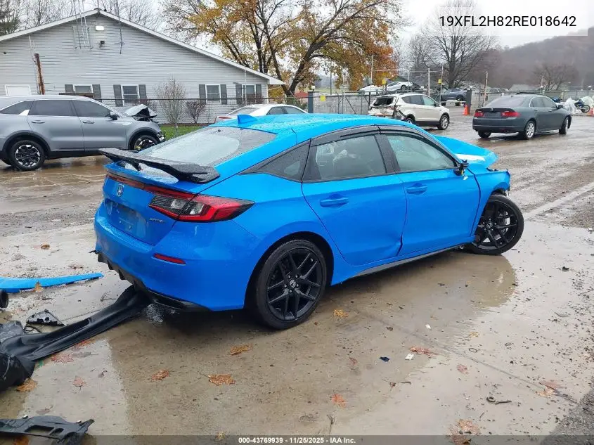 19XFL2H82RE018642 2024 Honda Civic Sport