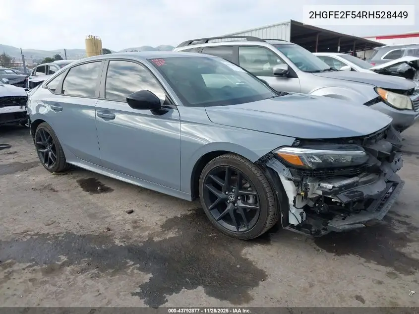 2HGFE2F54RH528449 2024 Honda Civic Sport