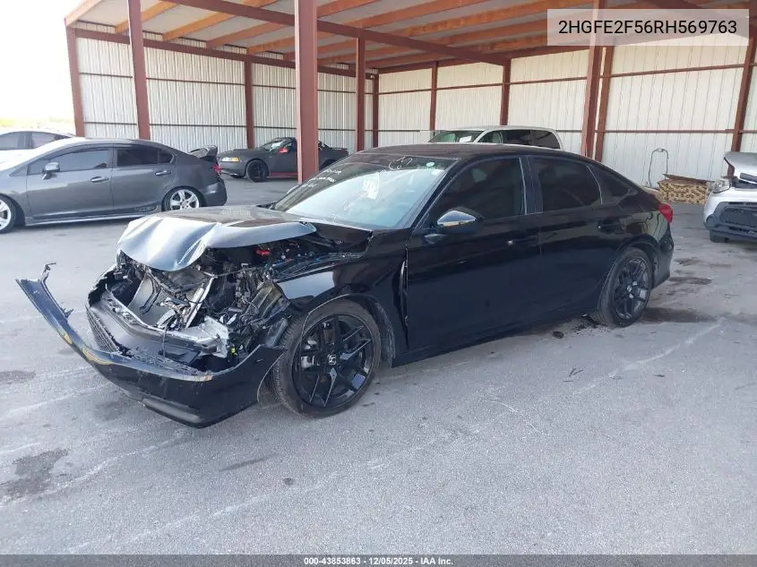 2HGFE2F56RH569763 2024 Honda Civic Sport