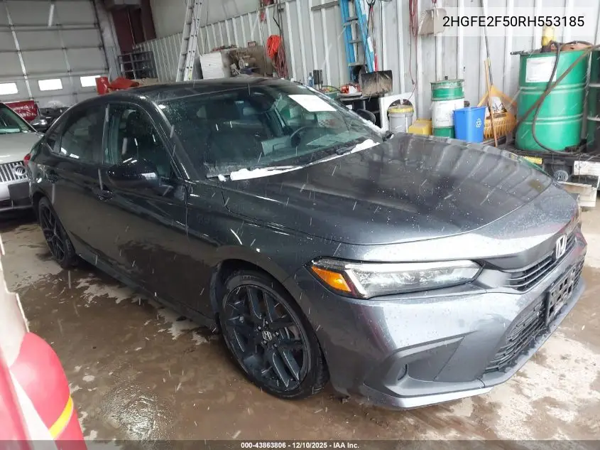 2HGFE2F50RH553185 2024 Honda Civic Sport