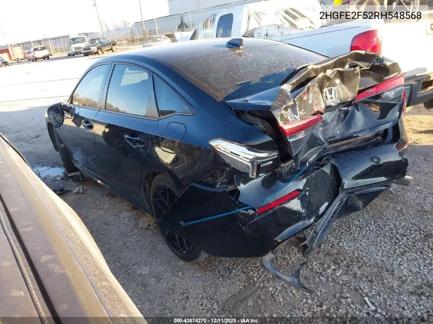 2HGFE2F52RH548568 2024 Honda Civic Sport