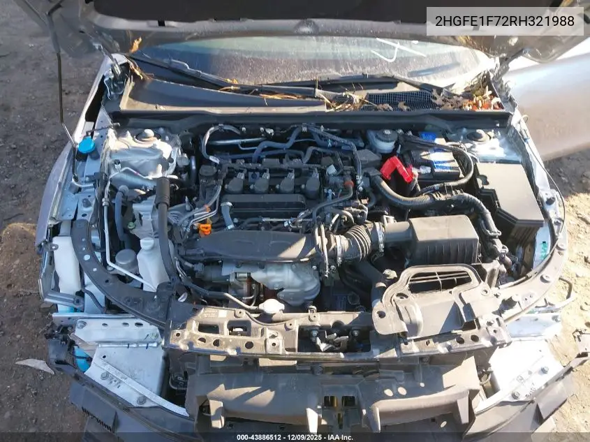 2HGFE1F72RH321988 2024 Honda Civic Ex