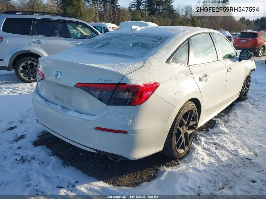 2HGFE2F59RH547594 2024 Honda Civic Sport