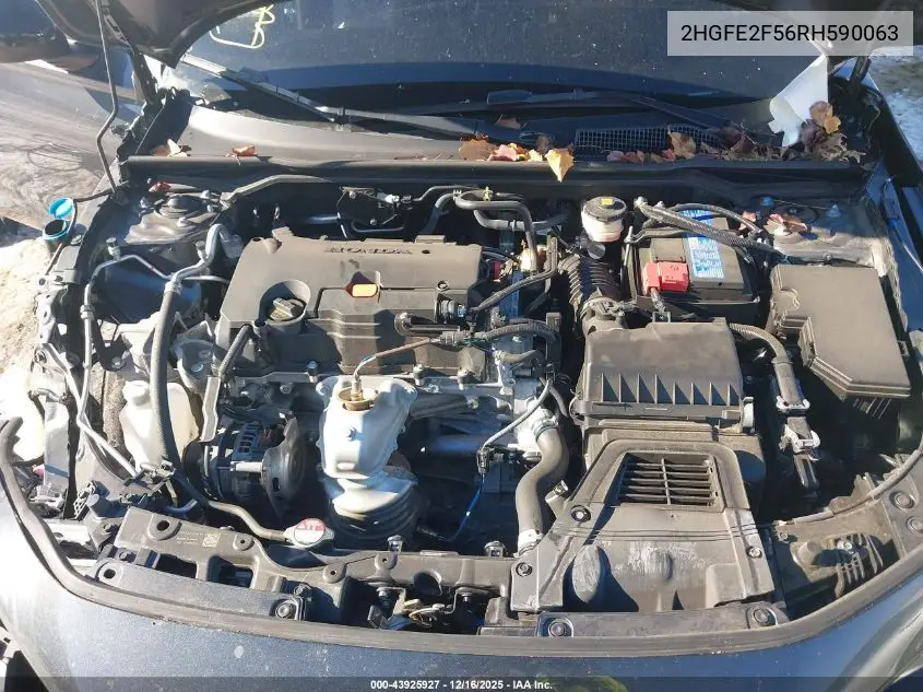 2HGFE2F56RH590063 2024 Honda Civic Sport