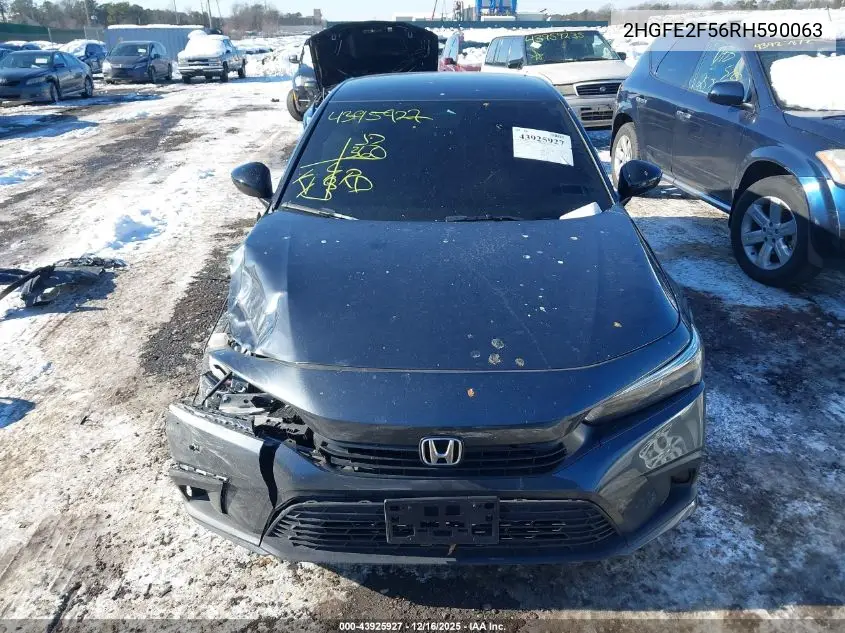 2HGFE2F56RH590063 2024 Honda Civic Sport