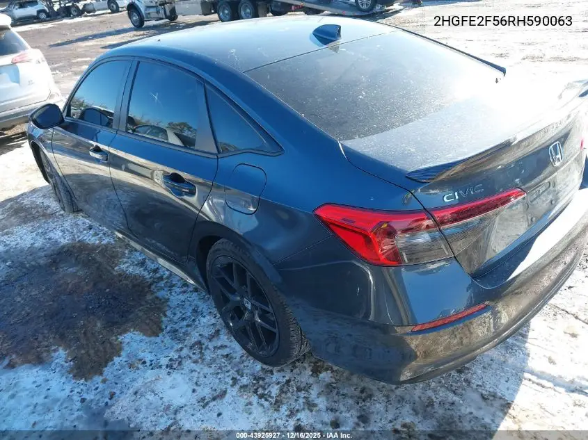 2HGFE2F56RH590063 2024 Honda Civic Sport
