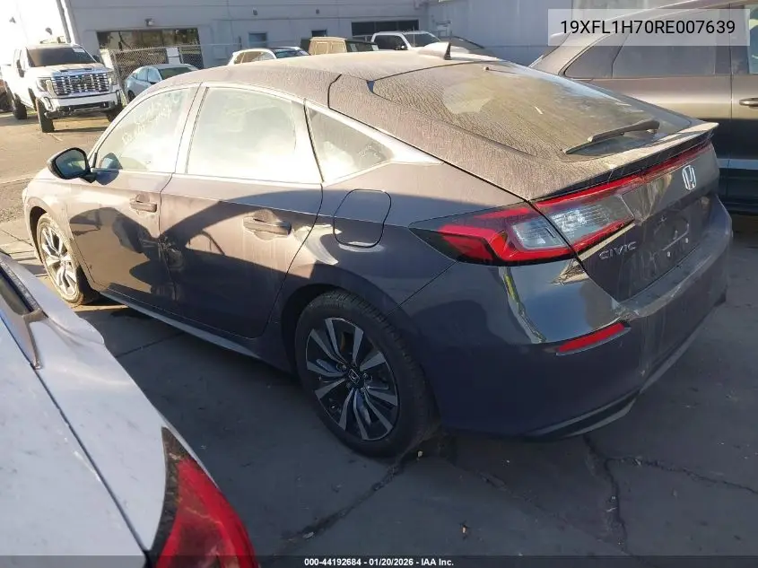 19XFL1H70RE007639 2024 Honda Civic Ex-L