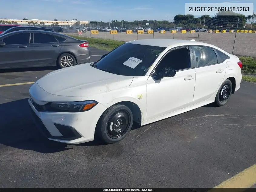 2HGFE2F56RH585283 2024 Honda Civic Sport