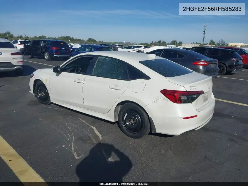 2HGFE2F56RH585283 2024 Honda Civic Sport
