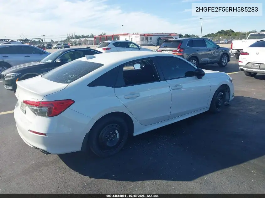 2HGFE2F56RH585283 2024 Honda Civic Sport