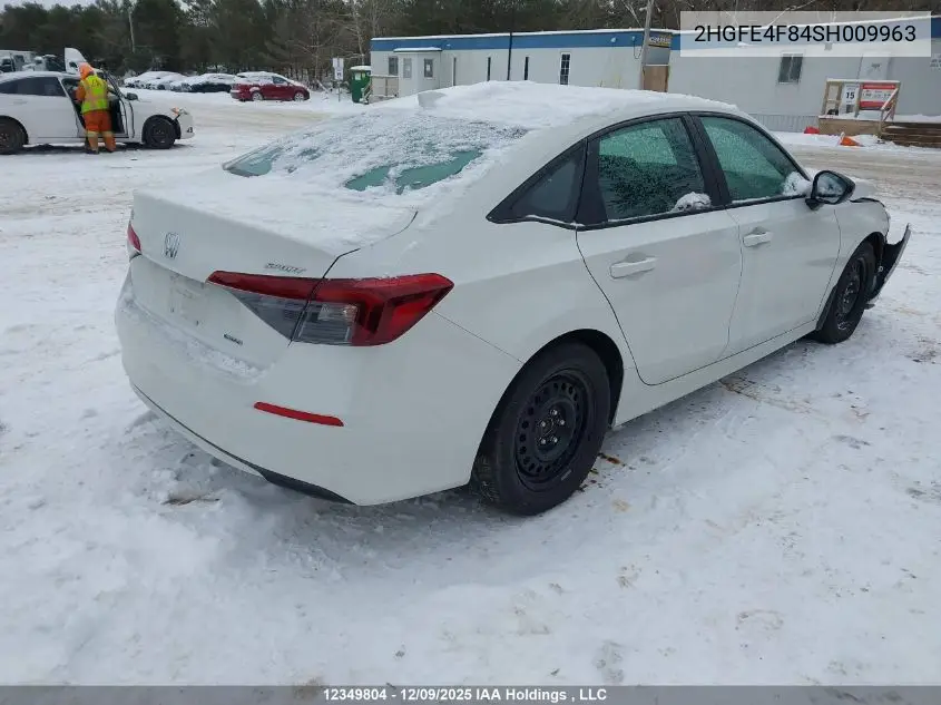 2HGFE4F84SH009963 2025 Honda Civic Hybrid Sport/Sport Touring