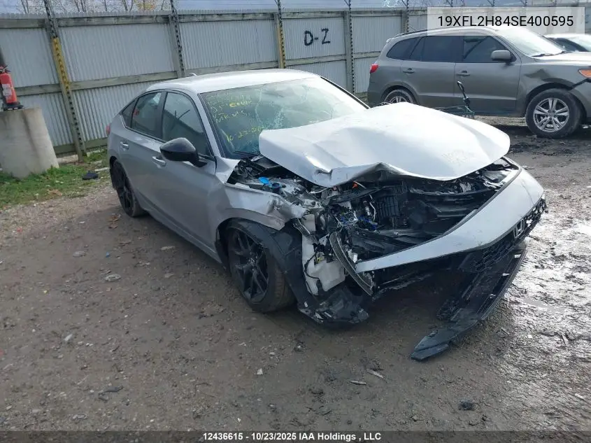 19XFL2H84SE400595 2025 Honda Civic Sport