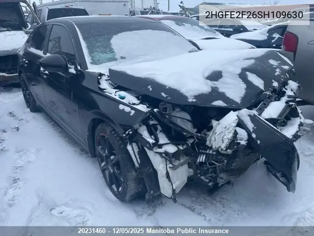 2HGFE2F26SH109630 2025 Honda Civic Lx