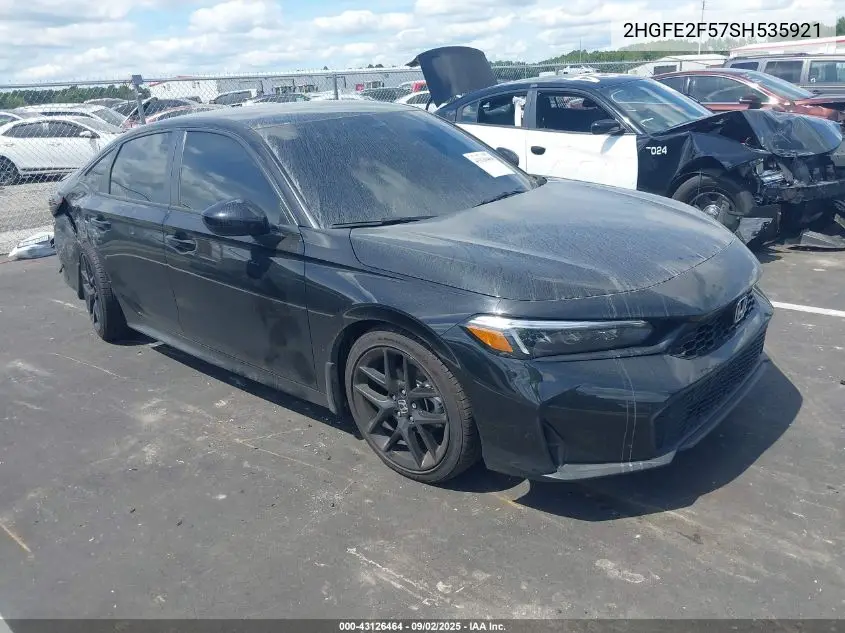 2HGFE2F57SH535921 2025 Honda Civic Sport