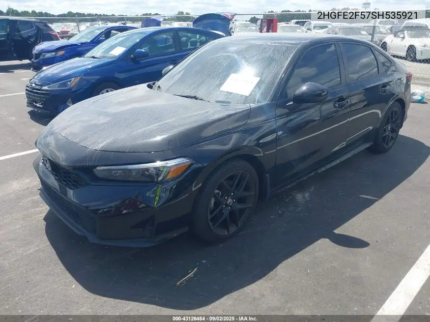 2HGFE2F57SH535921 2025 Honda Civic Sport