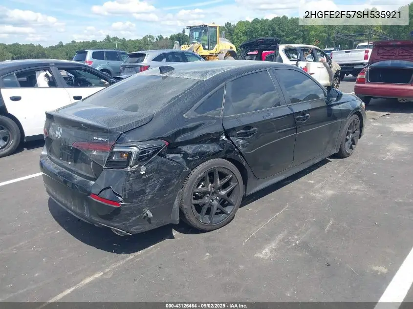 2HGFE2F57SH535921 2025 Honda Civic Sport
