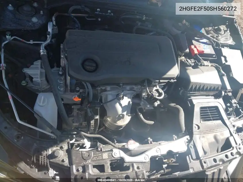 2HGFE2F50SH560272 2025 Honda Civic Sport