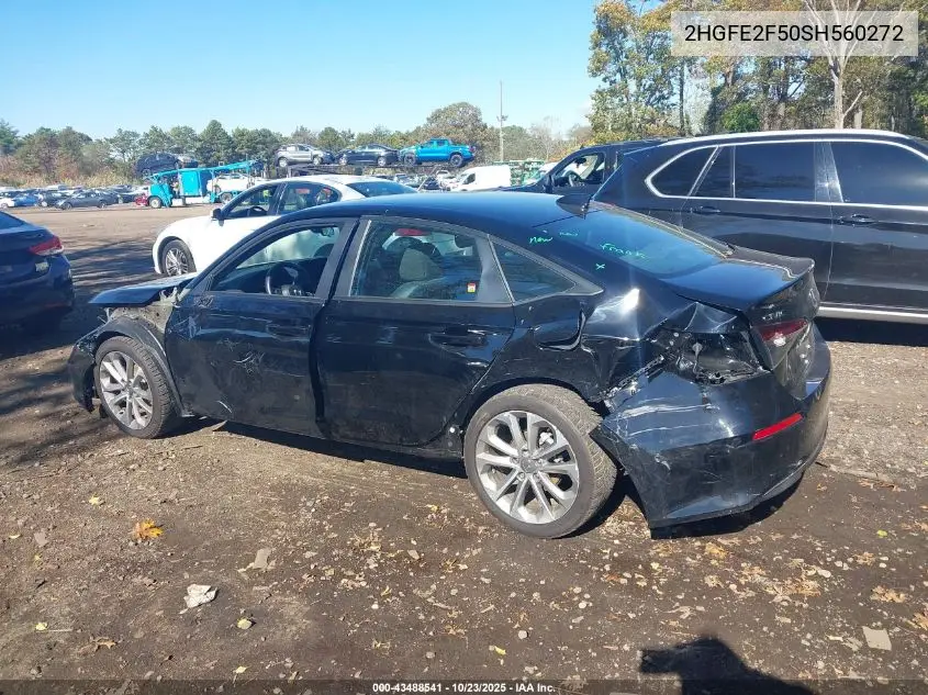 2HGFE2F50SH560272 2025 Honda Civic Sport