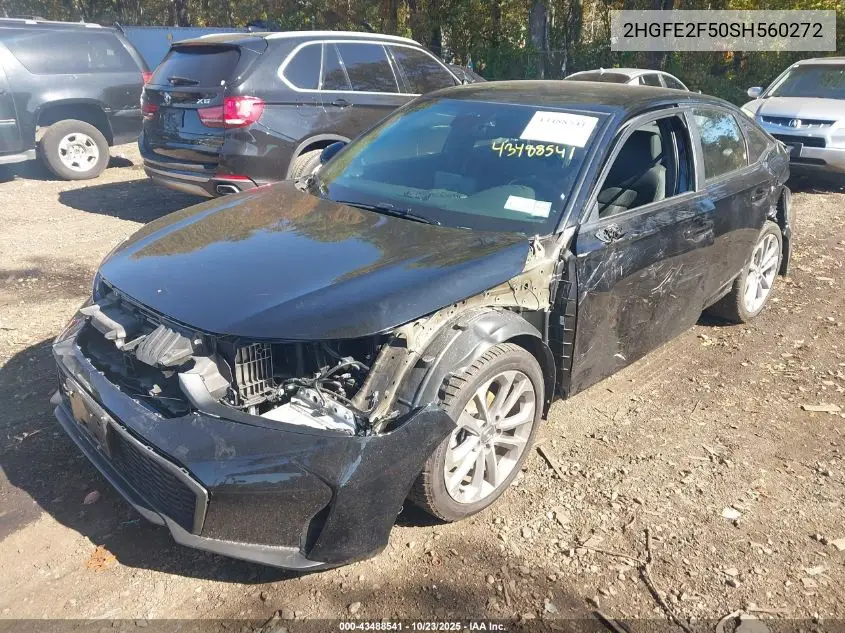 2HGFE2F50SH560272 2025 Honda Civic Sport