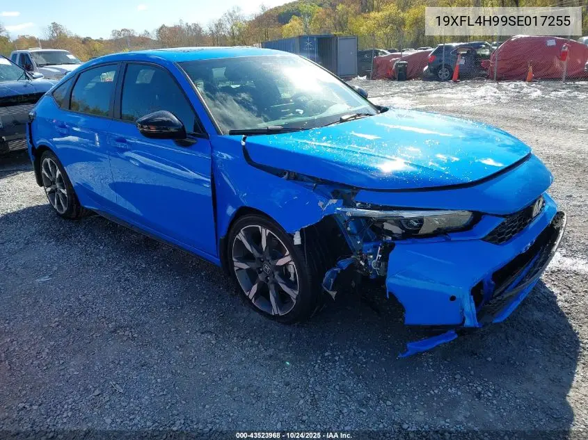 19XFL4H99SE017255 2025 Honda Civic Hybrid Sport Touring