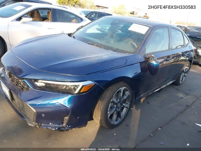 2HGFE4F8XSH330583 2025 Honda Civic Hybrid Sport/Sport Touring