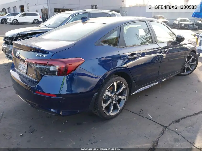 2HGFE4F8XSH330583 2025 Honda Civic Hybrid Sport/Sport Touring