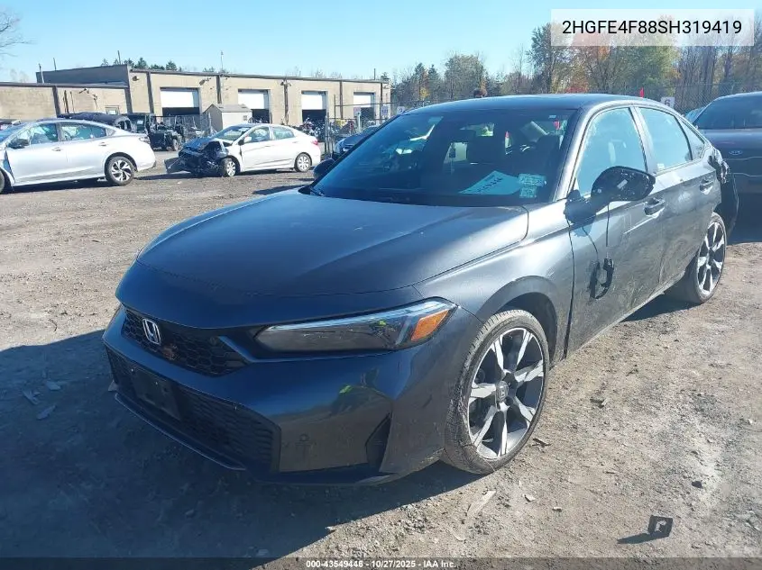 2HGFE4F88SH319419 2025 Honda Civic Hybrid Sport/Sport Touring