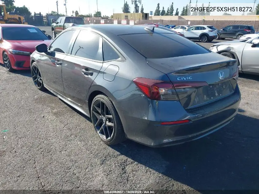 2HGFE2F5XSH518272 2025 Honda Civic Sport