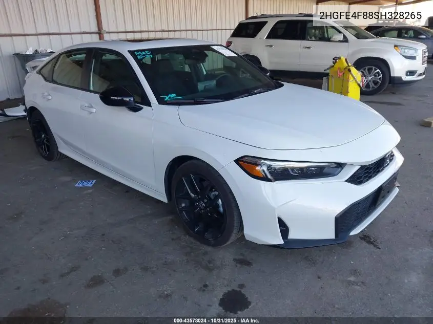 2HGFE4F88SH328265 2025 Honda Civic Hybrid Sport/Sport Touring