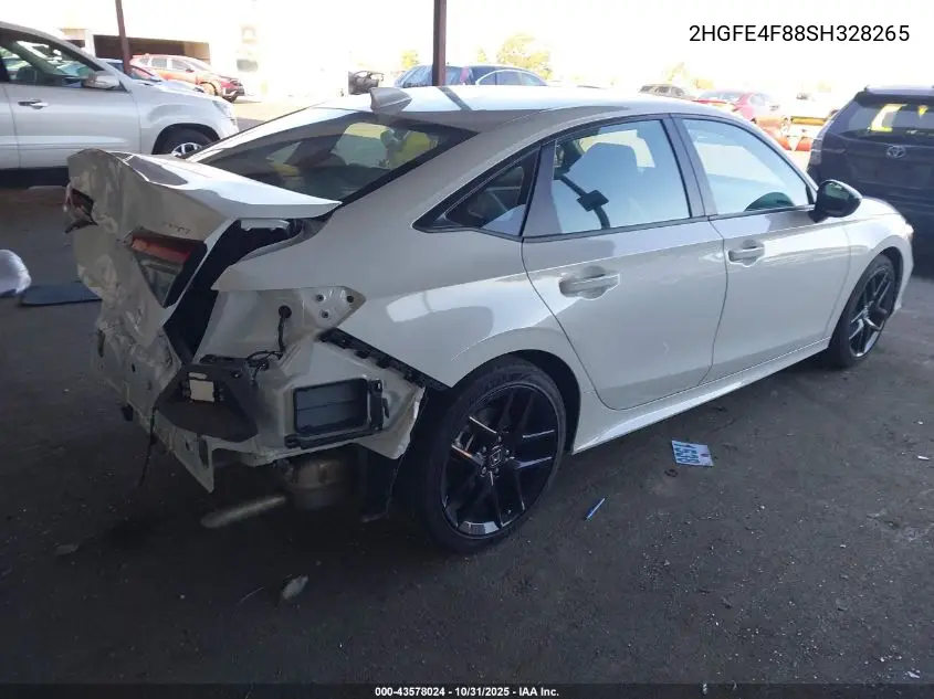 2HGFE4F88SH328265 2025 Honda Civic Hybrid Sport/Sport Touring