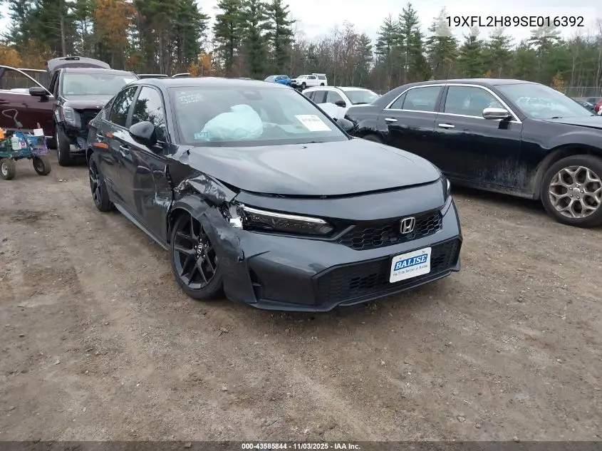 19XFL2H89SE016392 2025 Honda Civic Sedan Sport
